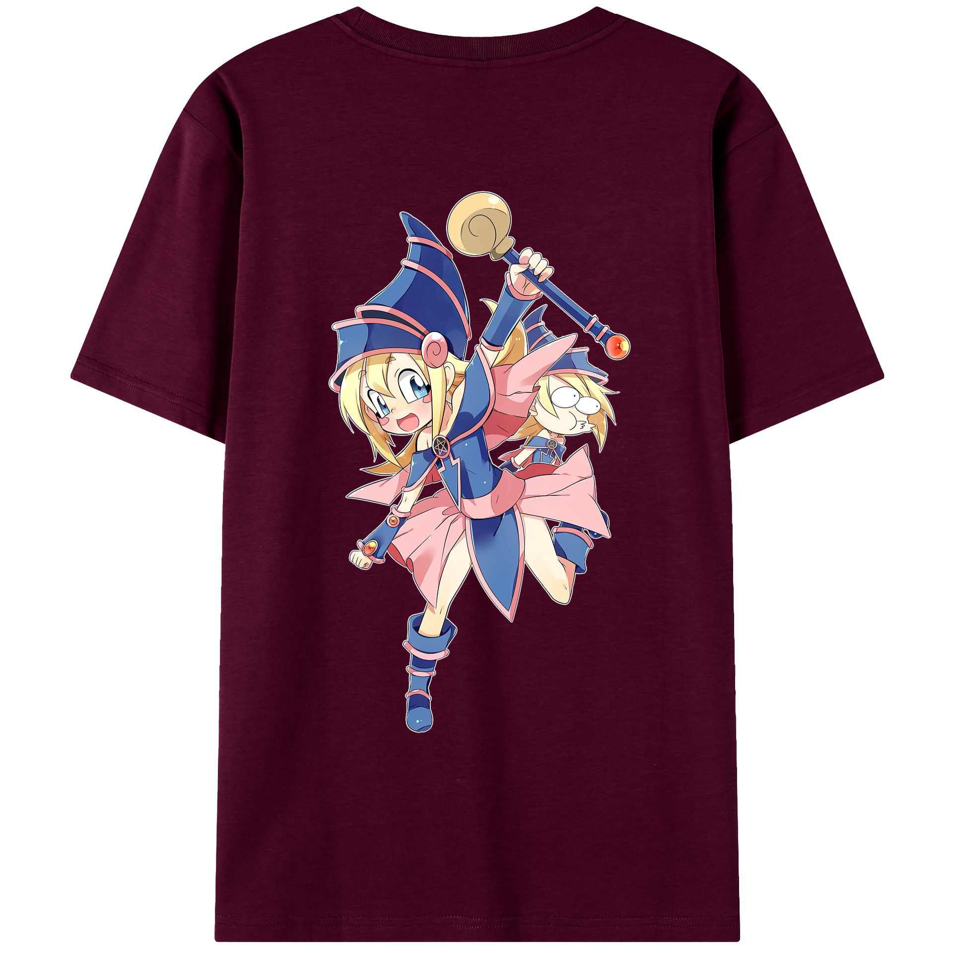 （画像用） 遊☆戯☆王 Yu-Gi-Oh! レディース半袖Tシャツ(バックプリント)